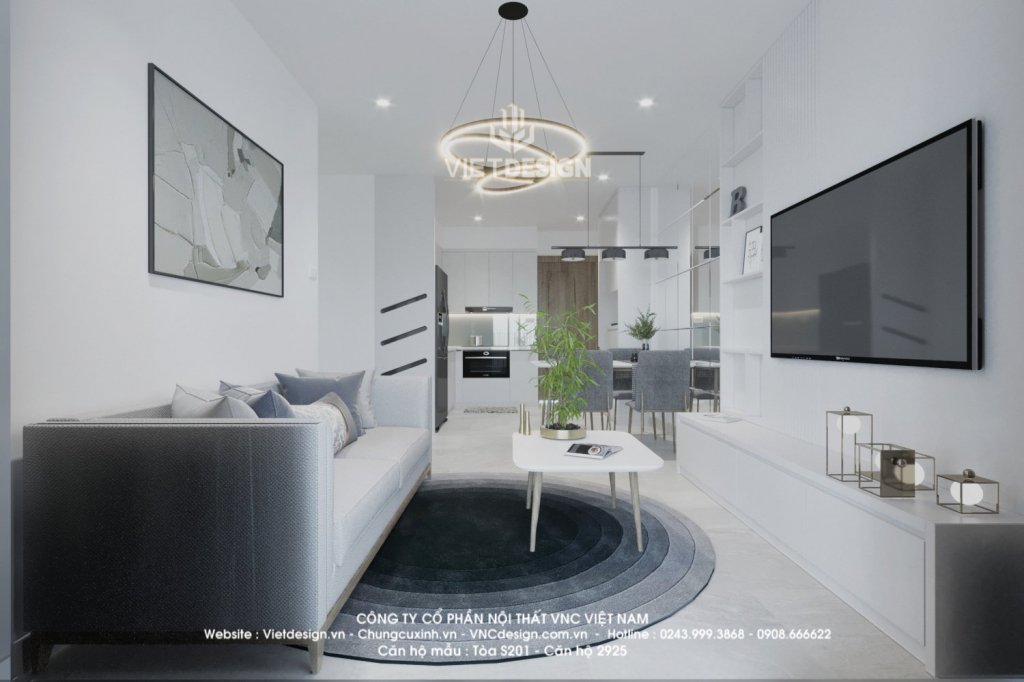 Thiết kế căn hộ Vinhomes Smart City - Homestech