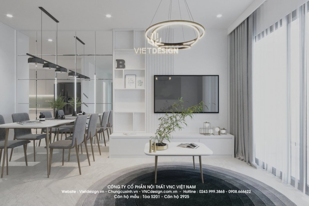 Thiết kế căn hộ Vinhomes Smart City - Homestech