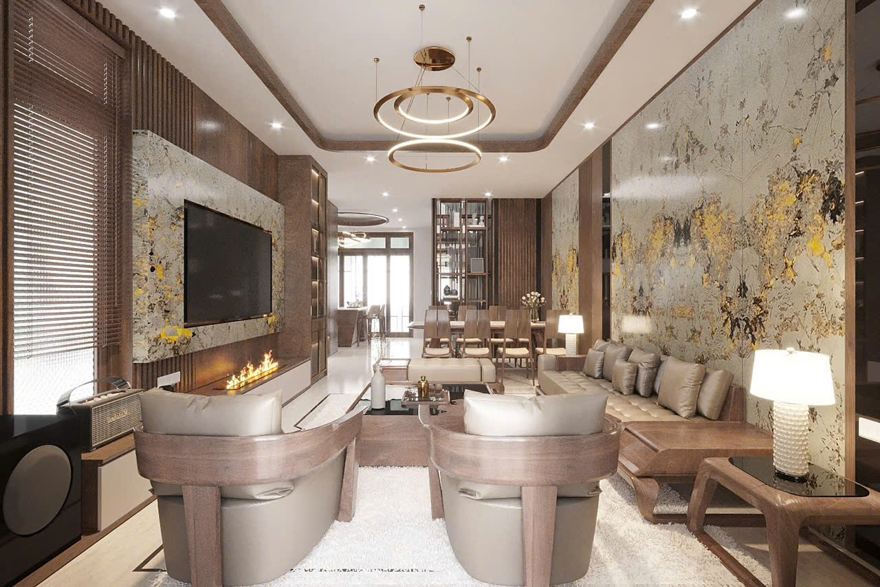 Thi Công Thiết kế Biệt Thự vinhome ocean park - Homestech