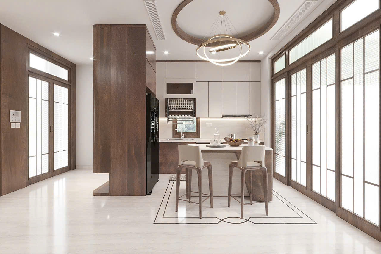 Thi Công Thiết kế Biệt Thự vinhome ocean park - Homestech