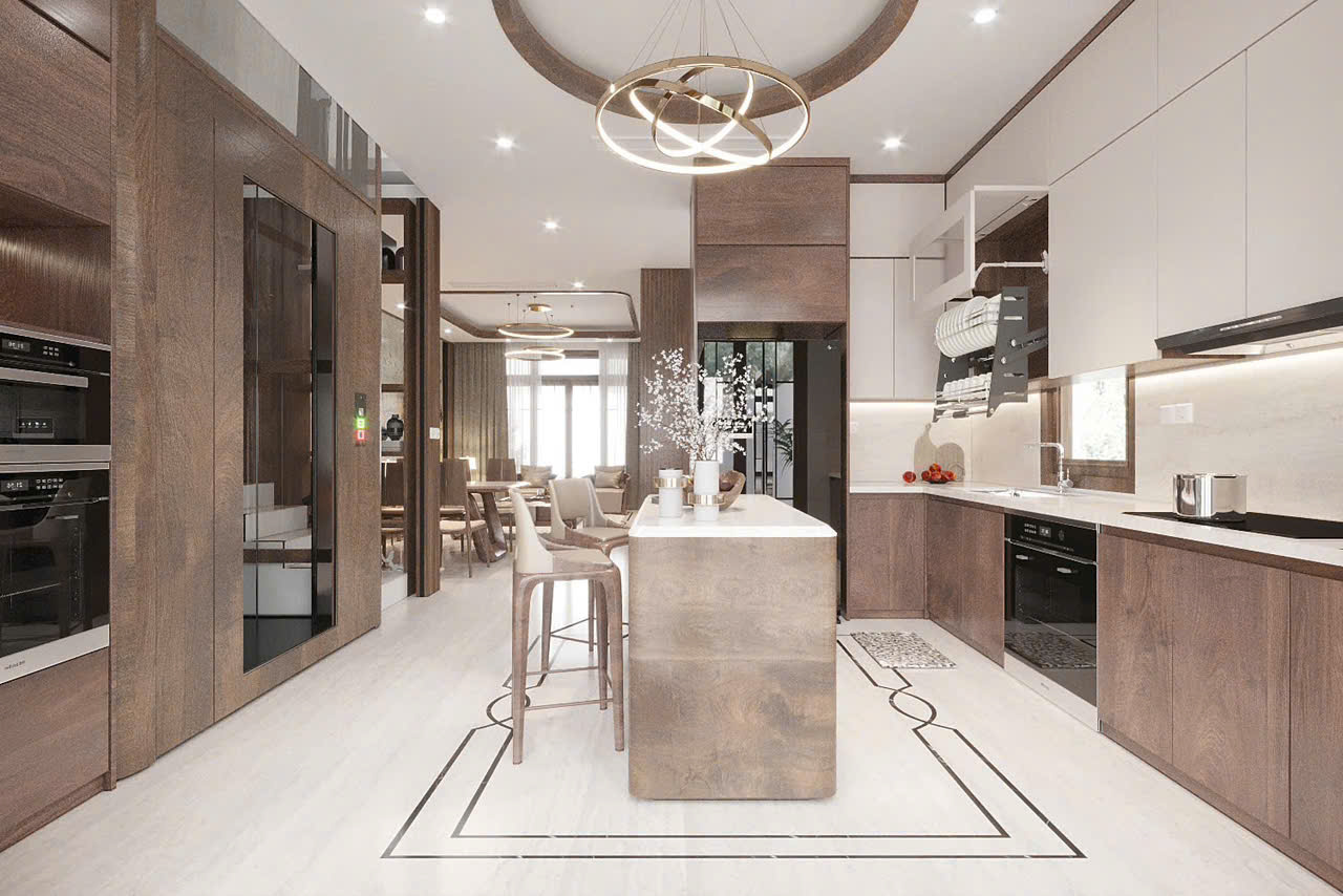 Thi Công Thiết kế Biệt Thự vinhome ocean park - Homestech