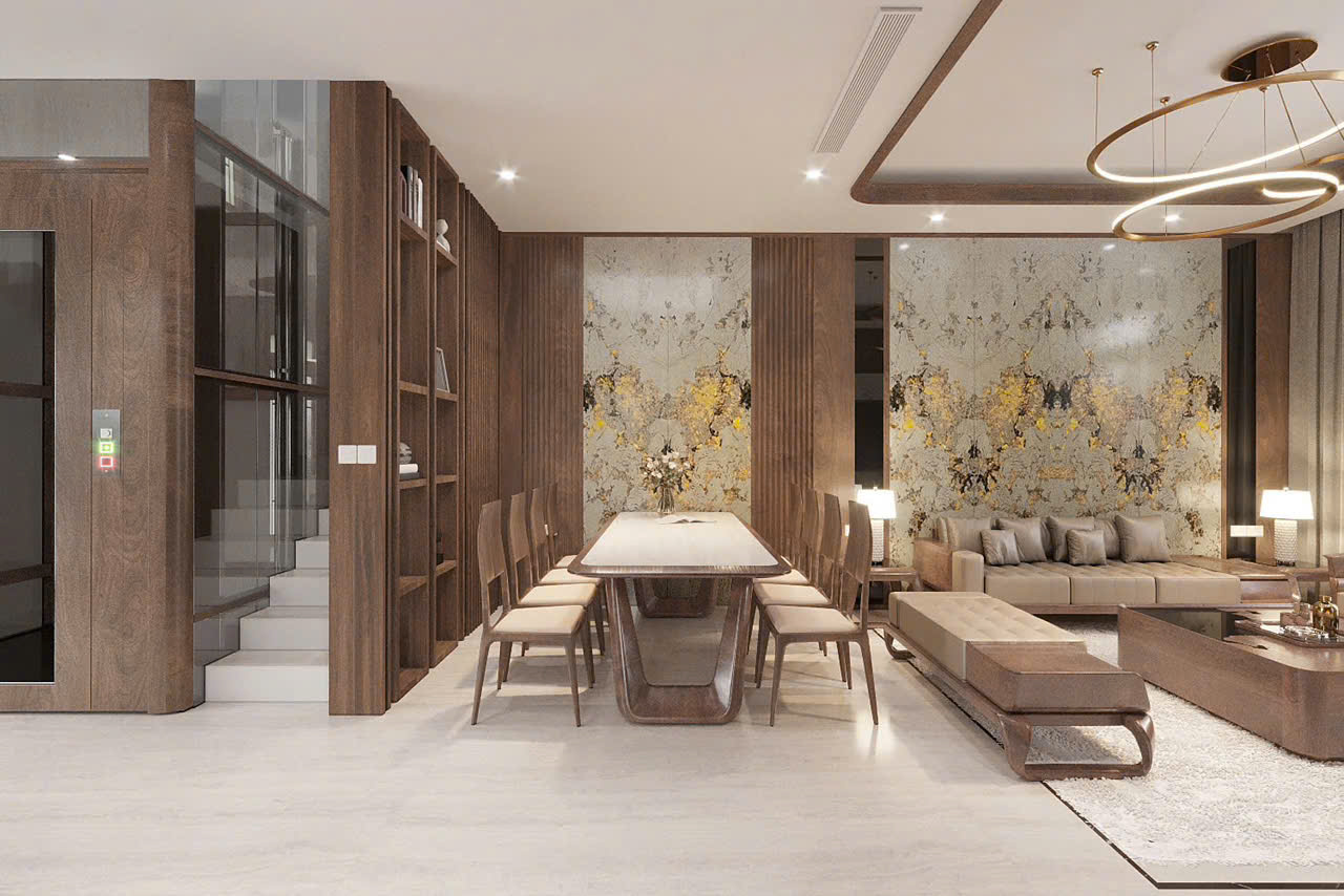 Thi Công Thiết kế Biệt Thự vinhome ocean park - Homestech